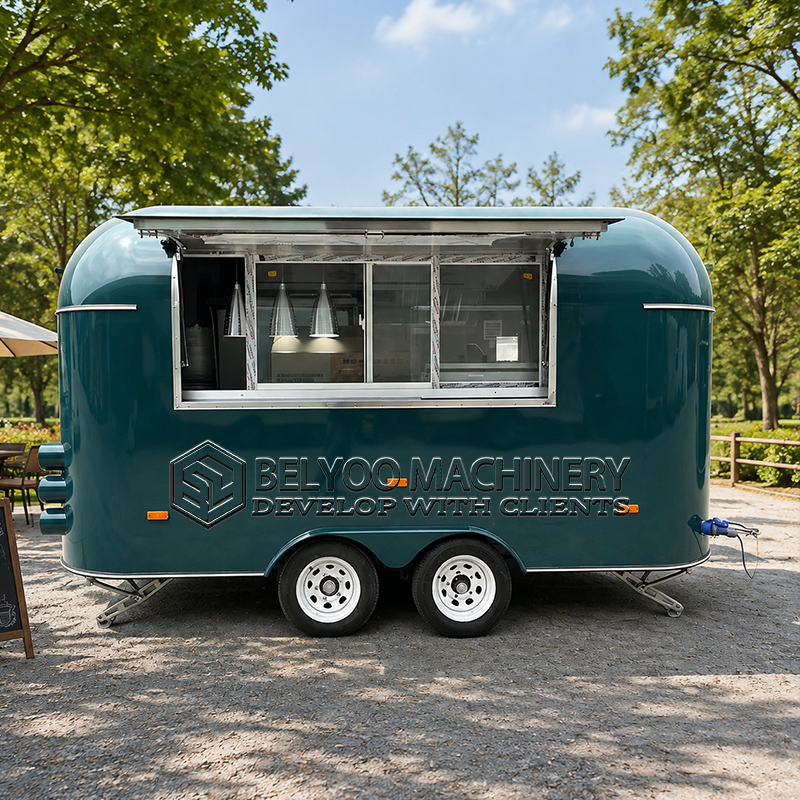 Commercial Kitchen Kitchen - Trailer Makanan Komersial Belyoo, Dapur Bergerak