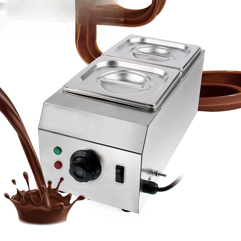Chocolate Fountain Commercial - Mesin Pemanas Cokelat Keju Listrik Komersial