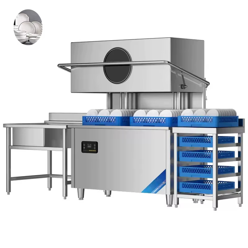 Commercial Kitchen Kitchen - Mesin Pencuci Piring Komersial Sistem Fast