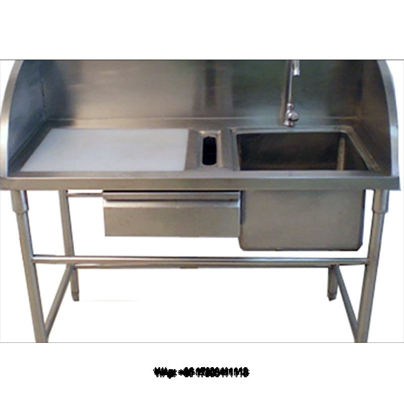Commercial Kitchen Kitchen - Meja Kerja Dapur Komersial Pembersih Ikan