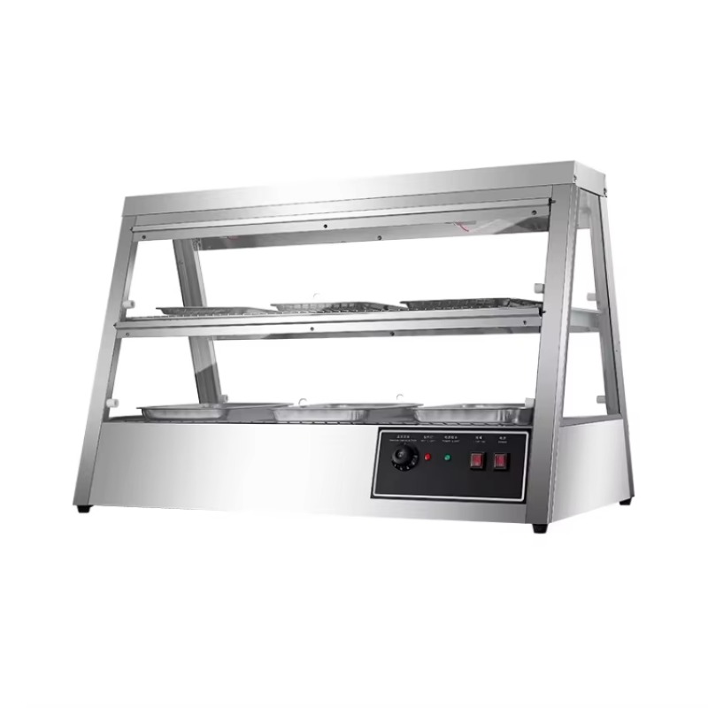 Commercial Kitchen Parts & Service - Lemari Pemanas Komersial Berinsulasi Baja Tahan