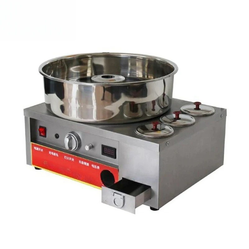Candy Floss Machine Commercial - Mesin Pembuat Permen Kapas Stainless Steel
