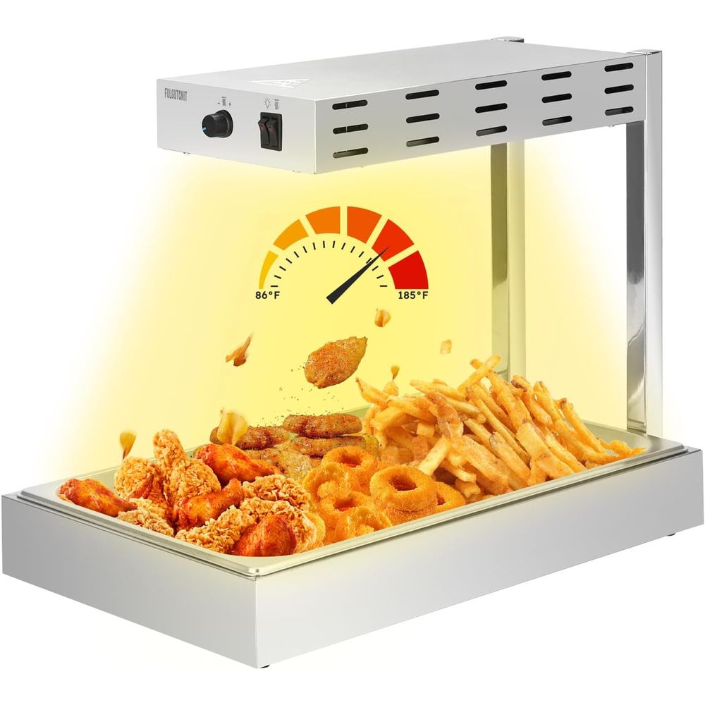 Commercial Kitchen Parts & Service - Pemanas Kentang Goreng, Lampu Pemanas Makanan