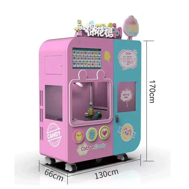 Candy Floss Machine Commercial - Mesin Penjual Permen Kapas Otomatis 10