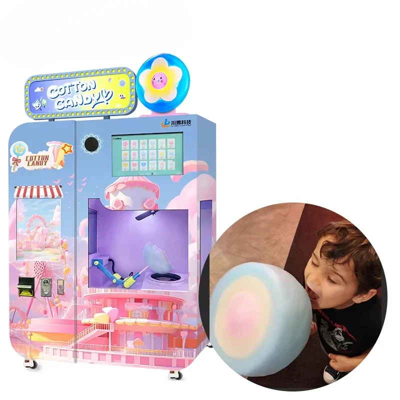 Mesin Pembuat Arum Manis Otoma - Candy Floss Machine Commercial ulasan dan harga