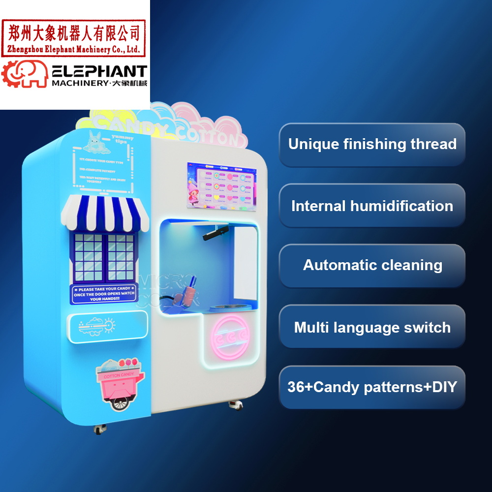 Mesin Penjual Permen Kapas Oto - Candy Floss Machine Commercial ulasan dan harga