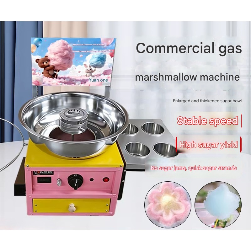 Mesin Pembuat Gula Kapas Listr - Candy Floss Machine Commercial ulasan dan harga