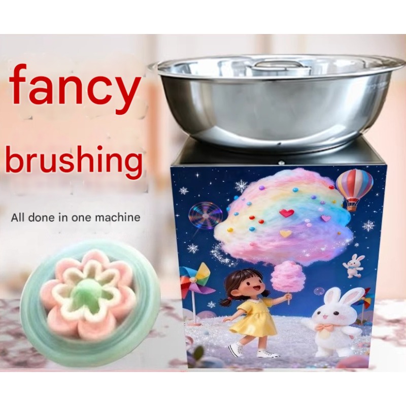 Mesin Pembuat Gula Kapas Listr - Candy Floss Machine Commercial ulasan dan harga