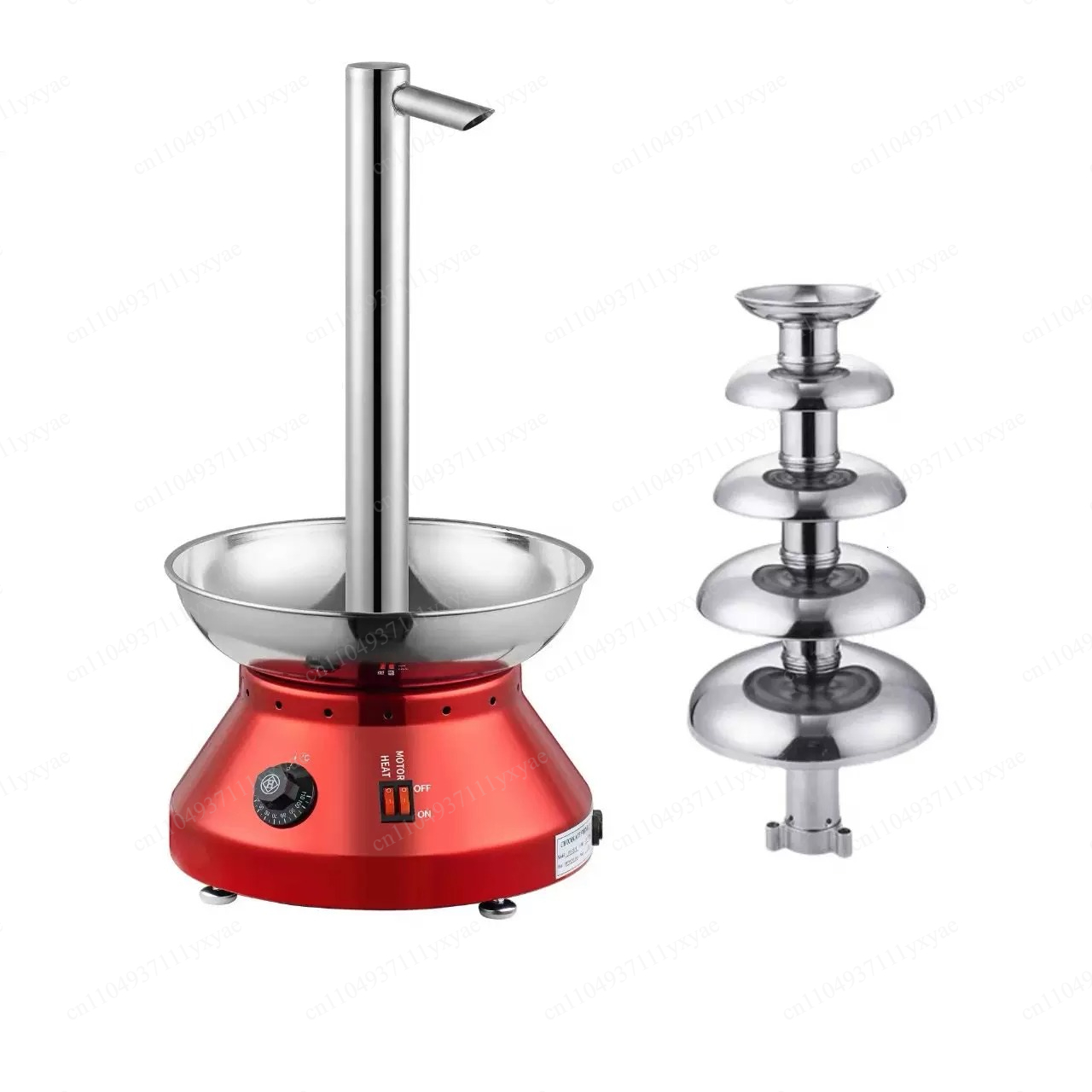 Air mancur cokelat komersial - - Chocolate Fountain Commercial ulasan dan harga