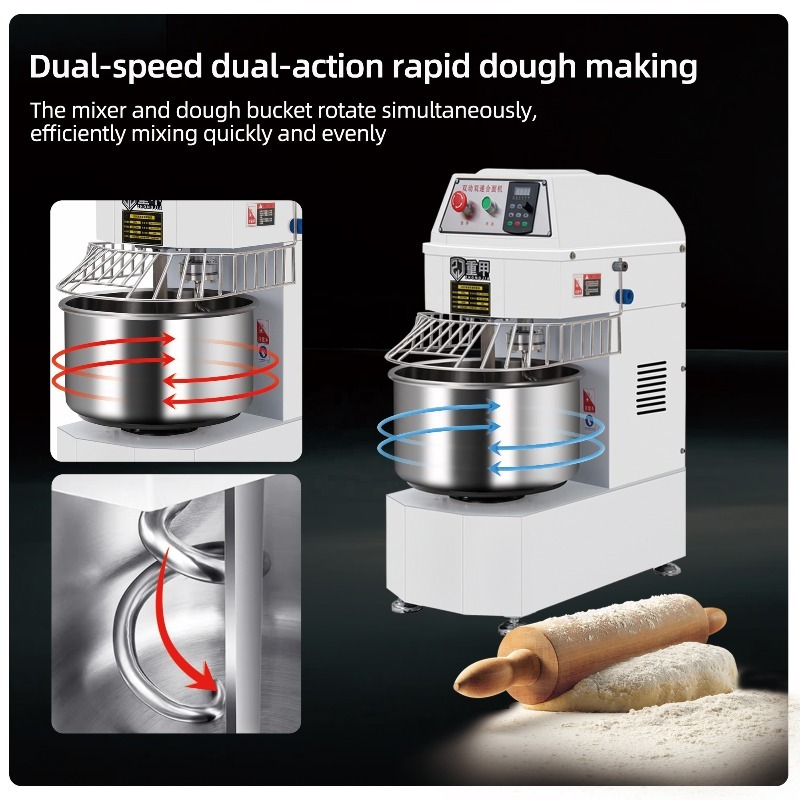 Mixer Elektrik Berkinerja Ting - Commercial Kitchen Mixers Dough Mixer ulasan dan harga