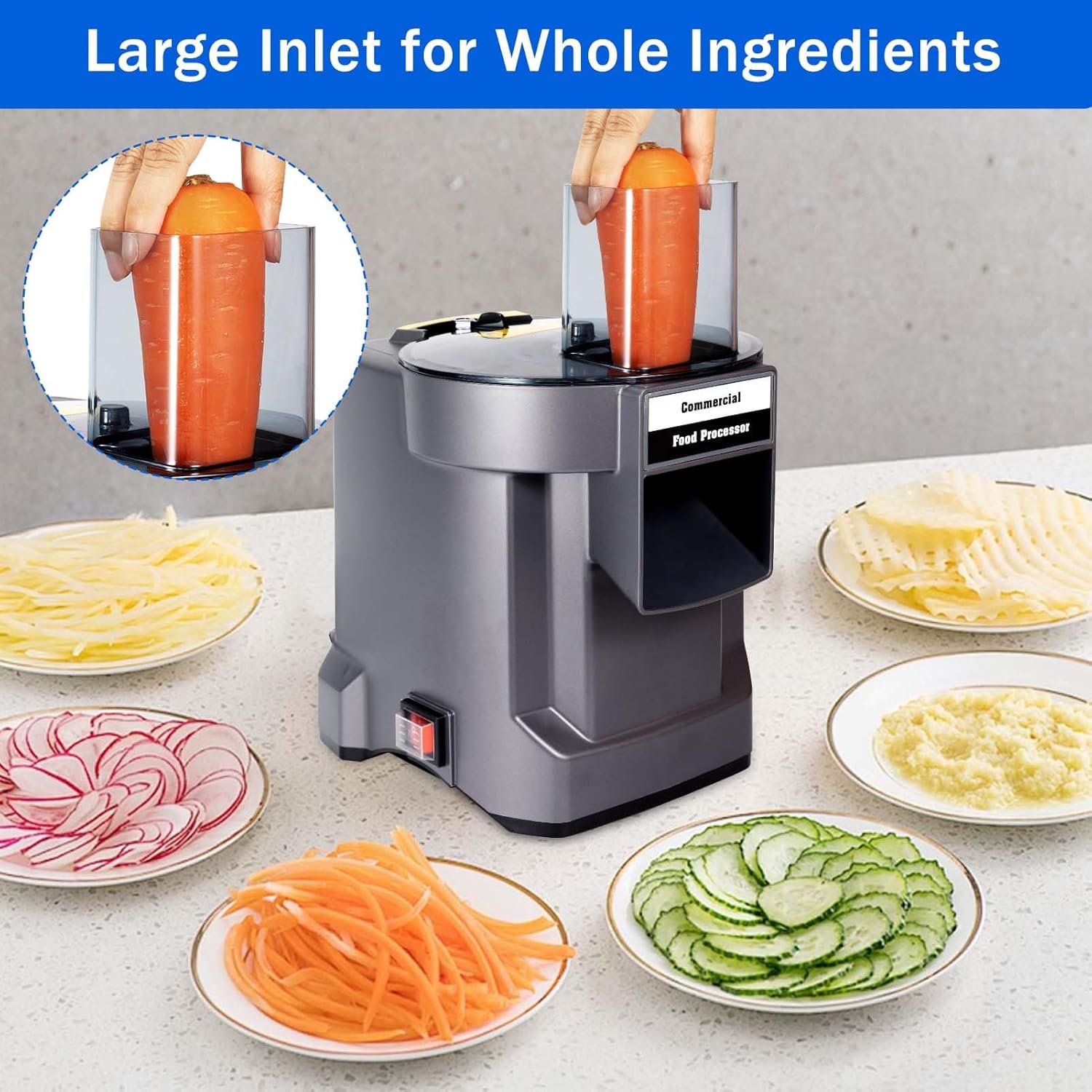 Pemotong sayuran komersial day - Commercial Kitchen Products ulasan dan harga