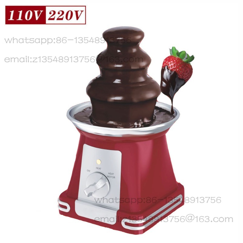 Mesin air mancur cokelat tiga  - Chocolate Fountain Commercial ulasan dan harga