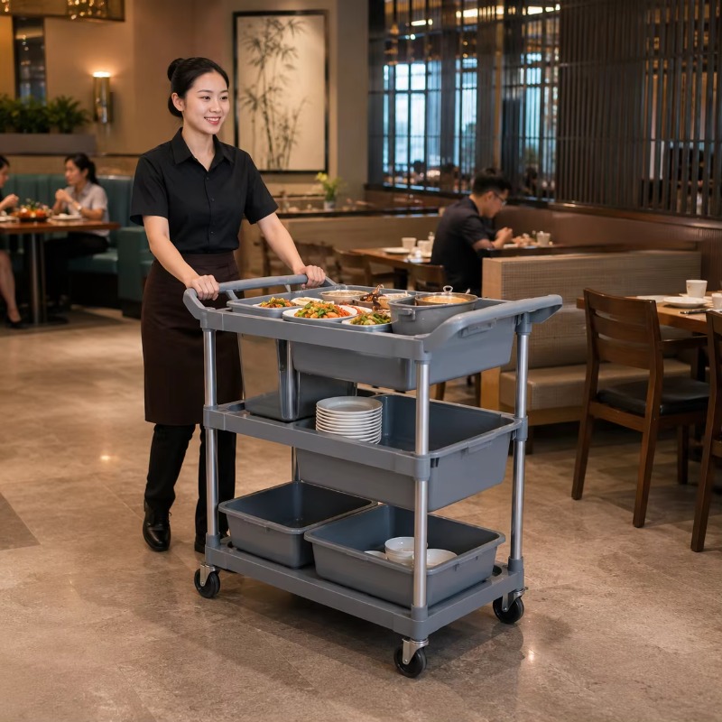 Kotak Pengumpul Plastik 3 Ting - Commercial Kitchen Cleaning Services ulasan dan harga