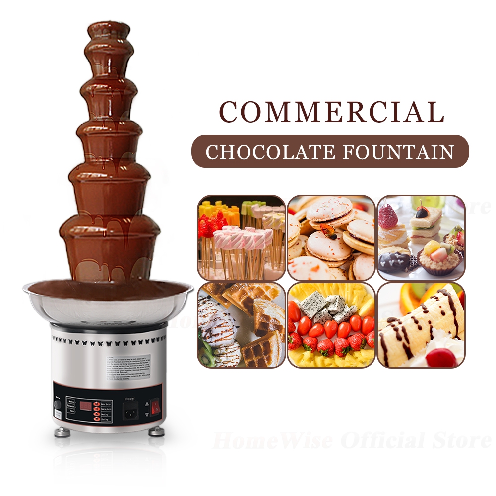 Mesin Air Terjun Cokelat Stain - Chocolate Fountain Commercial ulasan dan harga