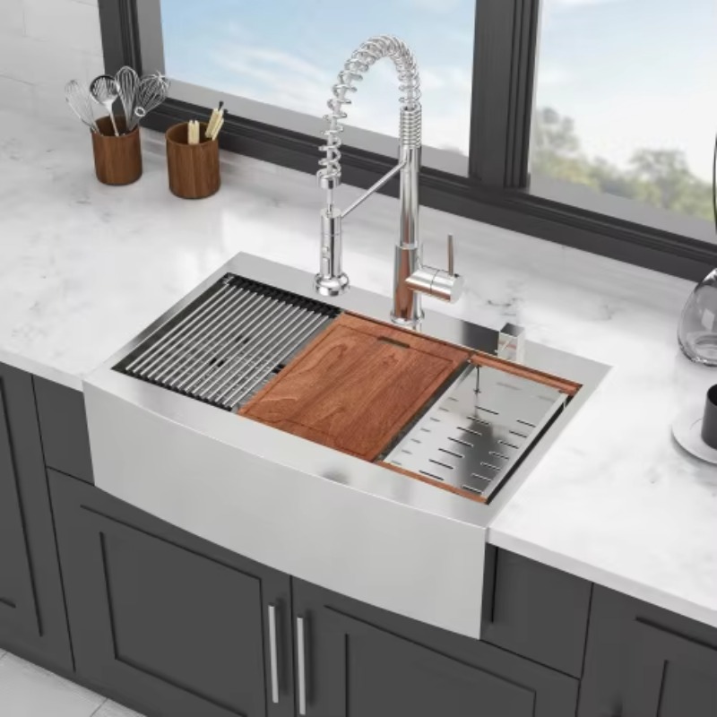 Wastafel Dapur Farmhouse ATV H - Commercial Kitchen Kitchen ulasan dan harga