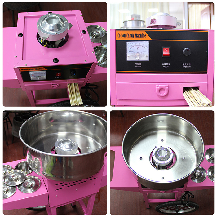 Mesin Pembuat Gula Kapas Otoma - Candy Floss Machine Commercial ulasan dan harga