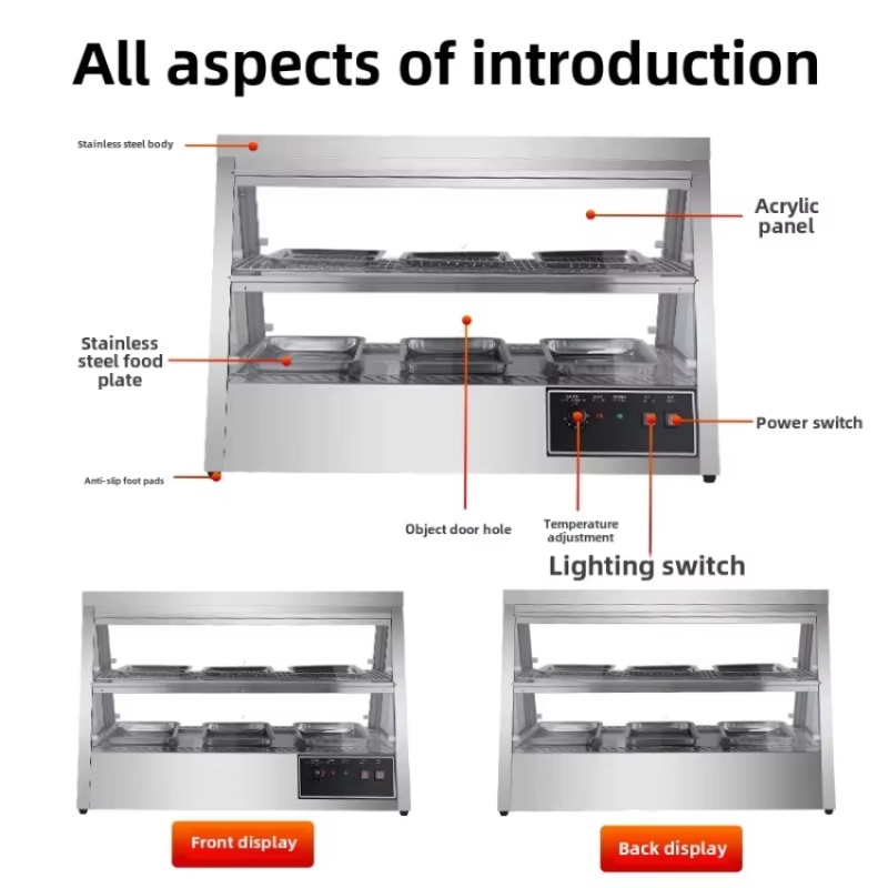 Lemari Pemanas Komersial Berin - Commercial Kitchen Parts & Service ulasan dan harga