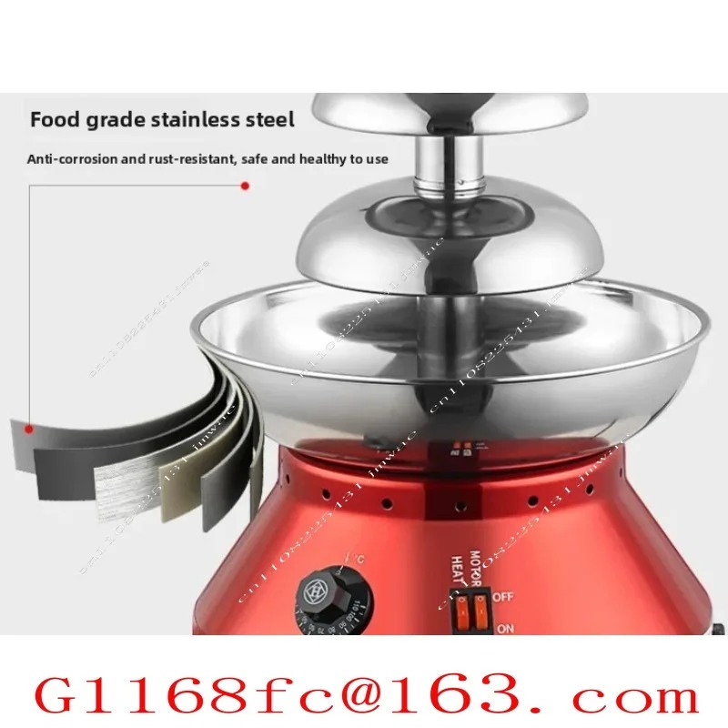 Mesin Air Mancur Cokelat Lima  - Chocolate Fountain Commercial ulasan dan harga