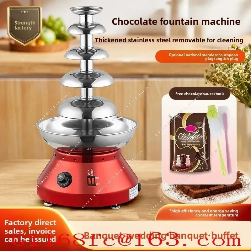 Mesin Air Mancur Cokelat Lima  - Chocolate Fountain Commercial ulasan dan harga
