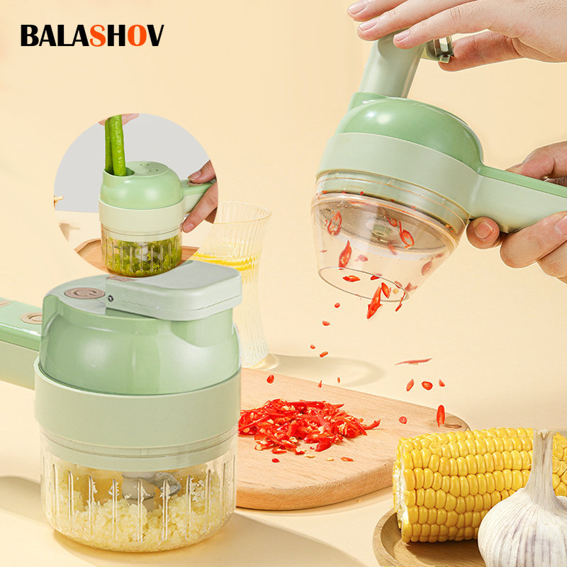 Set Pemotong Sayur Elektrik 4I - Commercial Kitchen Products ulasan dan harga