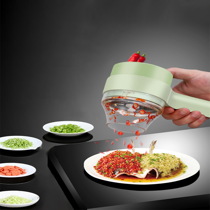 Set Pemotong Sayur Elektrik 4I - Commercial Kitchen Products ulasan dan harga