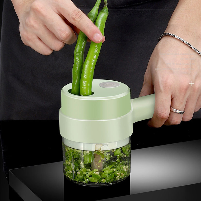 Set Pemotong Sayur Elektrik 4I - Commercial Kitchen Products ulasan dan harga