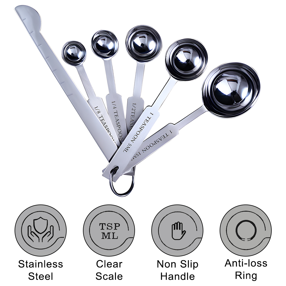 Set gelas dan sendok ukur dapa - Commercial Kitchen Products ulasan dan harga