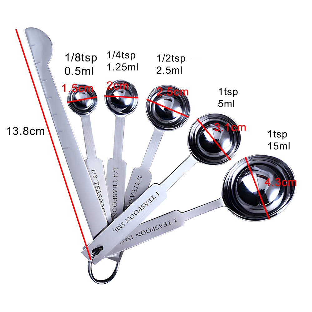Set gelas dan sendok ukur dapa - Commercial Kitchen Products ulasan dan harga