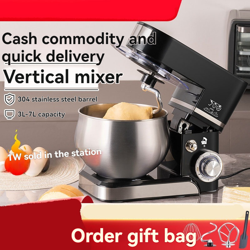 Mixer Stand Elektrik 6-Kecepat - Commercial Kitchen Mixers Dough Mixer ulasan dan harga