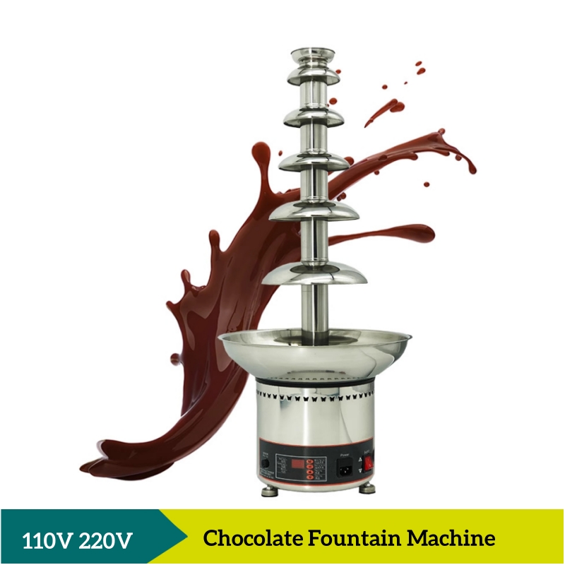 Mesin Air Mancur Cokelat Komer - Chocolate Fountain Commercial ulasan dan harga