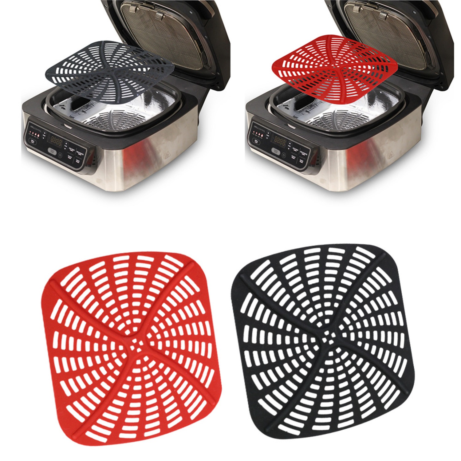 2 Buah Set Pelapis Silikon Dap - Ninja Air Fryer Af300 ulasan dan harga