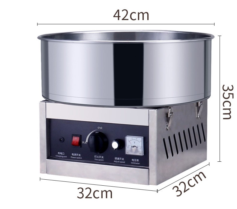 Mesin Pembuat Permen Kapas DIY - Candy Floss Machine Commercial ulasan dan harga