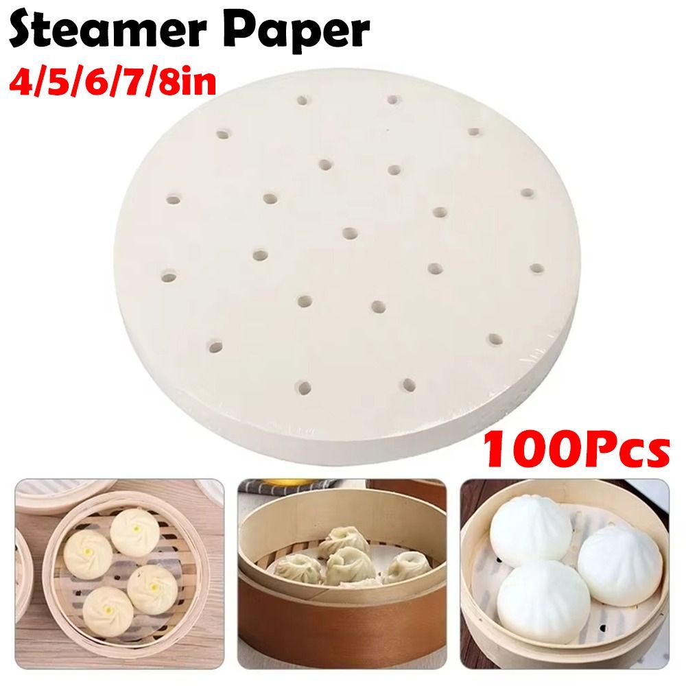 100 Buah Kertas Kukus Roti Kuk - Commercial Kitchen Supplies ulasan dan harga
