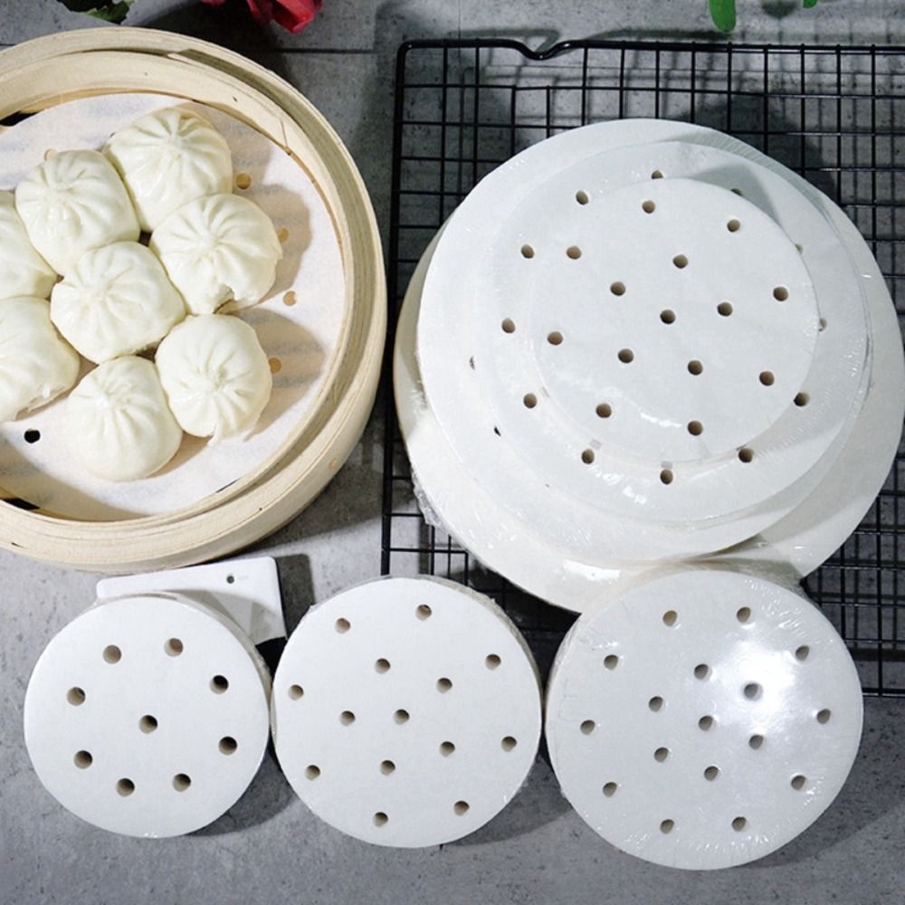 100 Buah Kertas Kukus Roti Kuk - Commercial Kitchen Supplies ulasan dan harga